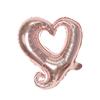 Globo de película de aluminio con forma de corazón y gancho mediano de 18 pulgadas para propuesta de San Valentín, boda, decoración de boda, globo con forma de corazón de amor.