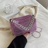 Bolsa de Strass de Celebridade da Internet Transfronteiriça, Bolsa Balde, Bolsa Cheia de Diamantes, Bolsa de Axila, Bolsa de Ombro para Jantar, Transversal, Bolsa de Mão para Mulheres