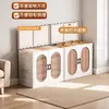 Armario de Almacenamiento Plegable para Uso Doméstico, Estante de Almacenamiento Multicapa de Gran Capacidad, Armario de Almacenamiento Espeso de Plástico para Juguetes Infantiles Sin Instalación