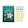 Parche calmante de hidrocoloide Eelhoe (Forma de Estrella) Parche Facial de Cuidado con Capa Superficial Suave, Fresca, Estable y Lisa