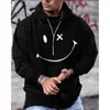 Sudaderas Navideñas Versátiles Europeas y Americanas con Elementos Navideños Completos Sudaderas con Capucha Estampadas en 3D Sudaderas Deportivas Casuales para Hombre