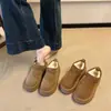 Botas de Neve de Solado Grosso Estilo Coreano para Mulheres, Nova Chegada Inverno 2026, Botas Curtas de Calçar Fácil, Região Nordeste, Com Pelúcia, Espessadas, Botas Quentes de Algodão