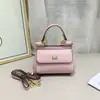 Bolso Siciliano de Piel de Vaca Texturizada con Estampado de Palma de Lujo Ligero para Mujer, Bolso Cruzado Mini, Bolso de Hombro Versátil, Mayoreo