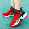 Zapatos de Baloncesto Profesionales para Niños de Caña Media High-Top Antideslizantes Zapatos Deportivos de Entrenamiento para Jóvenes Zapatos para Correr de Estudiante Dropshipping