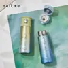 Taza Termo de Titanio Puro Color Cristal Bala Tapa Taza para Coche Taza para Estudiantes Gran Capacidad Apertura con un Clic para Beber Agua