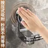 Estante para Toallas con Ventosa Baihan Barra Colgante Estante de Almacenamiento sin Taladro para Baño Barra de Toallas Telescópica Estante de Almacenamiento para Baño y WC