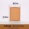 Bandeja para productos de salón de belleza, bandeja de madera, bandeja de frutas de bambú, bandeja de té de bambú, bandeja rectangular para mezclar aceites esenciales