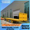 Venta al por mayor directa de fábrica Exportación de remolques a Asia Central, Oriente Medio, Arabia Saudita y África Remolque Contenedor Plataforma Semirremolque