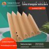 Caixa triangular para embalagem de mudas, atacado, caixa de papelão, tira de limpador, caixa de embalagem expressa, caixa triangular em estoque