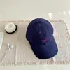 Gorra de Pico Estilo Primavera, Diseño de Nicho para Hombres y Mujeres, Gorra de Béisbol Versátil con Bordado de Letras, Sombrero Lavado de Verano para Protección Solar