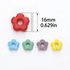 Dopamina Hueco Flor Pequeña Flor de Cinco Pétalos Agujero Grande Cuenta de Vidrio DIY Collar Pulsera Colgante Accesorios En Stock Envío 48h