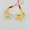 Hazte Rico Inmediatamente Cadena para Teléfono Móvil Llavero Colgante Lindo Dibujo Animado Pony Bolso Año del Caballo del Zodiaco Colgante Colgante Regalo