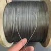 Cabo de Aço Inoxidável 304 com Revestimento de Borracha e Revestimento de Plástico, 1,0, 2,0, 1,5 para Iluminação, Cabo de Aço Inoxidável 316 Atacado 7*7*19