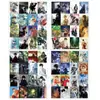 64 Novas Notas Tomb Raider 4 Adesivos de Grafite Abertos para Decorar Patinete Copos de Água Adesivos Personalizados DIY Fabricante Atacado