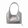 Bolso de Mujer de PU Estilo Coreano con Nuevo Lazo, Bolso de Hombro Literario Simple para el Trabajo, Bolso Tote Grande de Gran Capacidad para el Brazo, Mujer