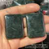 Venta al por mayor de fábrica Colgante hebilla de paz Piedra del Rey de la Medicina de Jade de Xizang colgante de jade nada colgante de jade gota de agua colgante de jade suministro en vivo