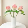 Pequeño Ramo de Orquídea Imperial para Decoración de Escena, Arreglo Decorativo de Alta Gama, Arte Floral, Flor Imperial, Flor Artificial de Magnolia
