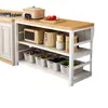 Cozinha rack multifuncional armário chão mesa de corte bancada multicamadas armário de armazenamento para micro-ondas armário lateral estreito