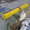 Dispositivo portátil de soporte de carreteras en pendientes para ingeniería de mina de metal con puntal en espiral portátil