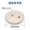 Suministro Directo del Fabricante Imanes Redondos de Neodimio Hierro Boro Diámetro 2-30 mm en Stock Imanes Fuertes Acero Magnético Imanes para Manualidades Magnetismo