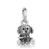 Huiyue nuevo lindo colgante de bebé caniche collar de cachorro de amor pulsera colgante femenino accesorios de joyería cuentas sueltas