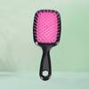 Costelas ocas pente alto cranial top pente de cabelo fofo cabelo comprido cabelo encaracolado estilo grande pente curvo pente de massagem no couro cabeludo em casa