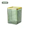Estilo Leve de Luxo Porta-Canetas Caixa de Armazenamento de Papelaria para Mesa Balde de Armazenamento para Pincéis de Maquiagem Quarto Porta-Lápis de Sobrancelha Porta-Sombras Rack de Armazenamento Venda por Atacado