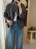 Trench coat versátil acinturado estilo coreano para mulheres, nova coleção primavera/outono 2026, moderno para baixinhas, o estilo curto da moda deste ano