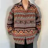 Estilo Étnico Literario Retro Algodón y Lino Camisas Tops Manga Larga Mujer Primavera y Otoño Nuevo Holgado Cuello de Lino Camisa Base