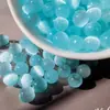 Super Calidad 6mm Ojo de Gato Redondo Cepillado, Cuentas Pequeñas de Arroz, Accesorios Hechos a Mano para DIY, Pulseras de Cuentas, Collares, Cuentas Sueltas, Accesorios para Joyería