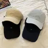 Estilo Coreano Simple Letra Pareja Joven Top Suave Lavado Protección Solar Gorra de Béisbol Mujeres Jóvenes Hombres Mujeres Parejas