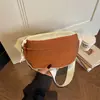 Bolsa de Peito Estilo Novo 2026 para Mulheres, Bolsa de Cintura Simples Casual para Estudantes, Bolsa de Ombro Versátil para Viagem, Bolsa Transversal para Casais