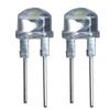 Enchufe LED para Pie de Cobre F8 Tipo Sombrero de Paja 8mm Perla de Lámpara Sombrero de Paja Luz Roja Luz Amarillo Naranja Luz Morada Luz Blanca Luz Azul Luz Verde 0.5W1W
