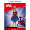 Traje de Superheroínas DC Marvel Vestido Infantil Mujer Maravilla Capitana Marvel Batman Iron Man