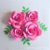 Decoración de ventana de estudio para bodas diseño de fondo de escenario de boda flor de espuma impermeable de rosa esponja de PE