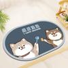 Tapetes de Chão para Banheiro, Capachos de Lama de Diatomáceas Feitos Sob Medida, Tapetes Antiderrapantes para Banheiro de Tamanho Personalizado, Tapetes de Pé Absorventes de Secagem Rápida Xiaohongshu