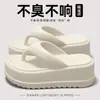 Chanclas de Verano para Mujer para Exteriores con Sensación de Caminar sobre las Nubes, Nueva Suela Ultragruesa, Tacón de Cuña, Sandalias de Playa para Mujer que Aumentan la Altura