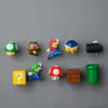 Taobao Imã Fofo Decoração de Casa Mario Azulejo Magnético 3D Adesivo Magnético para Geladeira Ímã Forte Super Mario