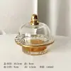 Tazón de Nido de Pájaro Chino, Taza de Hongo Blanco, Vaso con Tapa, Transparente para el Hogar, Tazón para Frutas, Bocadillos, Postres, Taza Pequeña para Sopa