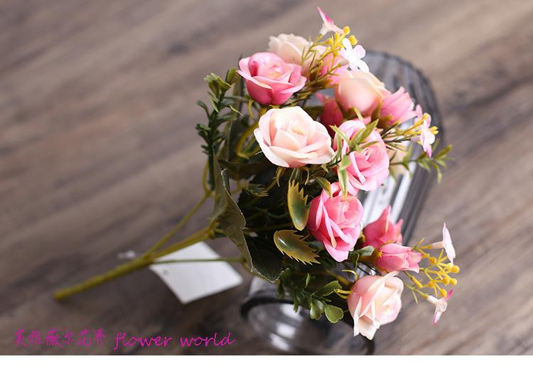 仿真婚礼现场绢花