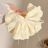 Elegante Pinza para el Cabello con Lazo Floral y Cinta para Mujer, Pasador de Alta Gama, Pinza de Tiburón para la Parte Trasera de la Cabeza, Accesorio para el Cabello de Moda