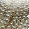 Ventas Directas de Fábrica Rosca Alto Brillo Imitación Perla ABS Molido al Agua Agujero Recto Pulsera Collar Ropa Zapato Bolsa Material DIY Venta al Por Mayor