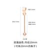 Colgante de Plata de Ley S925 Soporte Vacío Rosca para Tornillo Cristal Perla Hecho a Mano con Cuentas Colgante de Joyería DIY Accesorios de Plata