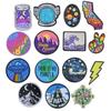 Junle Adesivos de Patches para Roupas patches Adesivos de Decoração Suprimento Transfronteiriço Adesivos de Marcação Tecida Adesivos com Adesivo Aderente no Verso para Passar Ferro Conjunto