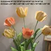 Flores de Tulipán Artificiales Grandes Hechas de Eva, Impermeables para Decoración de Escenas Exteriores, Flores Falsas para Exhibición en Centros Comerciales, Flores Artificiales de Eva