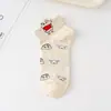 Calcetines pequeños nuevos de dibujos animados para niños, lindos, de dibujos animados, divertidos, de dibujos animados japoneses, Joker, calcetines cortos de verano de algodón al por mayor
