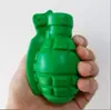 Fabricante Personalizado Poliuretano Espuma PU Granada Brinquedo Descompressão Aperto Pressão Esponja Espuma Granada Bola de Pressão