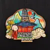 Imanes de Nevera de Madera Estilo Chino, Souvenirs de Atracciones Turísticas Chinas, Pegatinas Magnéticas 3D al por Mayor