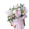 Papel de Gelatina Impreso Danza de Mariposas Papel Floral Regalos Florales Papel de Envoltura Floración Papel Floral Película Impermeable Papel de Envoltura para Flores