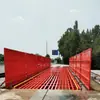El Muelle de Hong Kongkou Utiliza Arandela Plana de Rueda de 20 m 100 Toneladas Vehículo de Transporte por Inducción Totalmente Automático Plataforma de Lavado